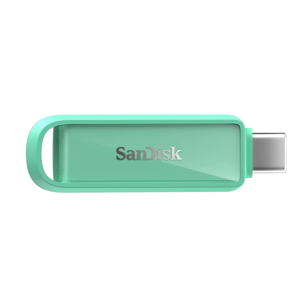 SanDisk Phone Drive with USB-C, Seafoam Green, 256GB