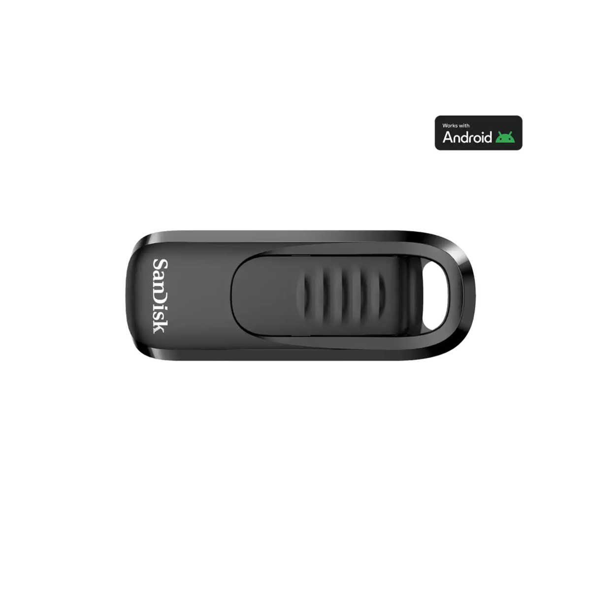 SanDisk Ultra Slider USB Type-C Flash Drive, 64GB USB 3.2 GEN 1 Performance with a Retractable Connector