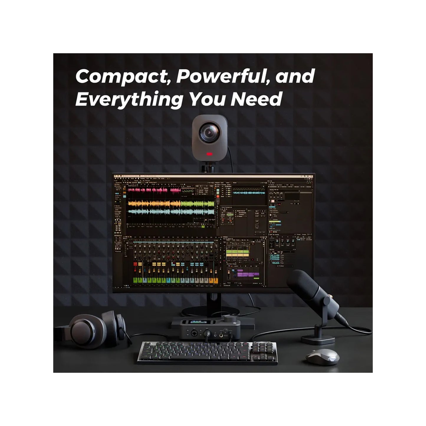 NearStream AMIX40U 10-channel Portable Audio Mixer