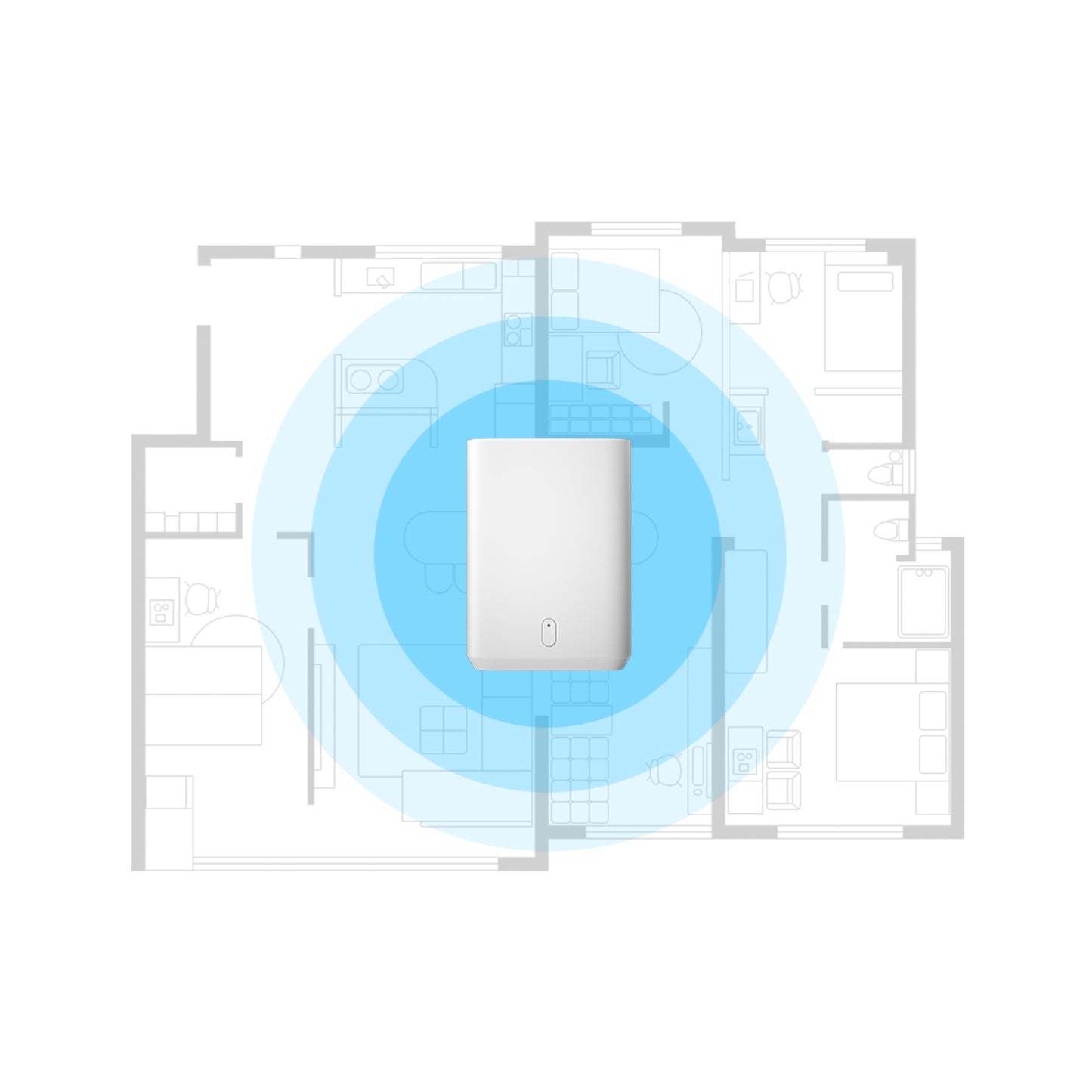 Xiaomi Outdoor Camera Base Station – White