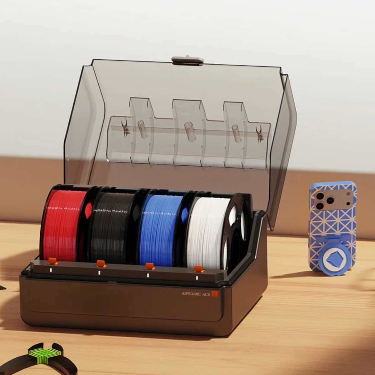 Anycubic TPU 68D filament 1kg – Blue