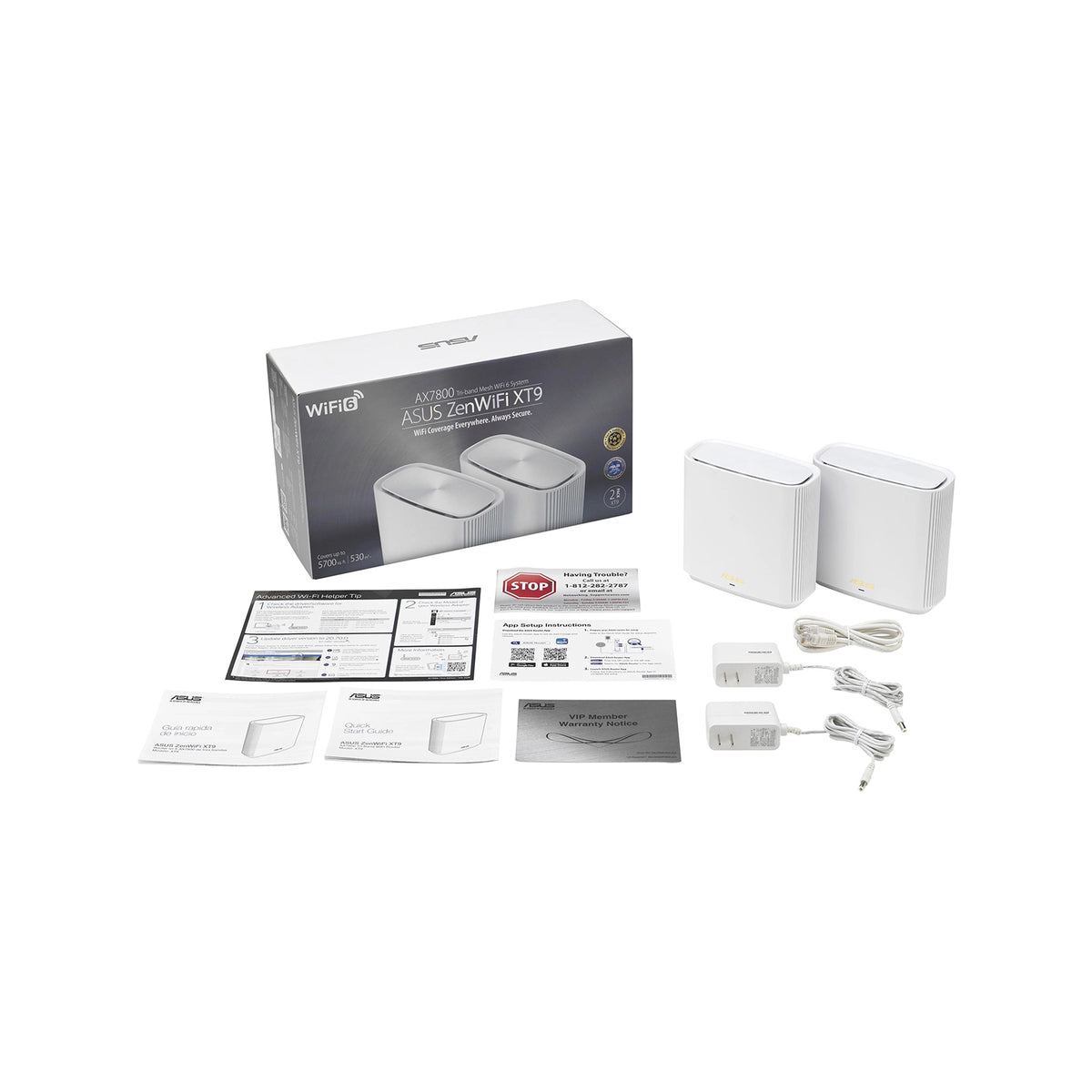 Asus ZenWi-Fi XT9 2-Pack AX7800 Access Point