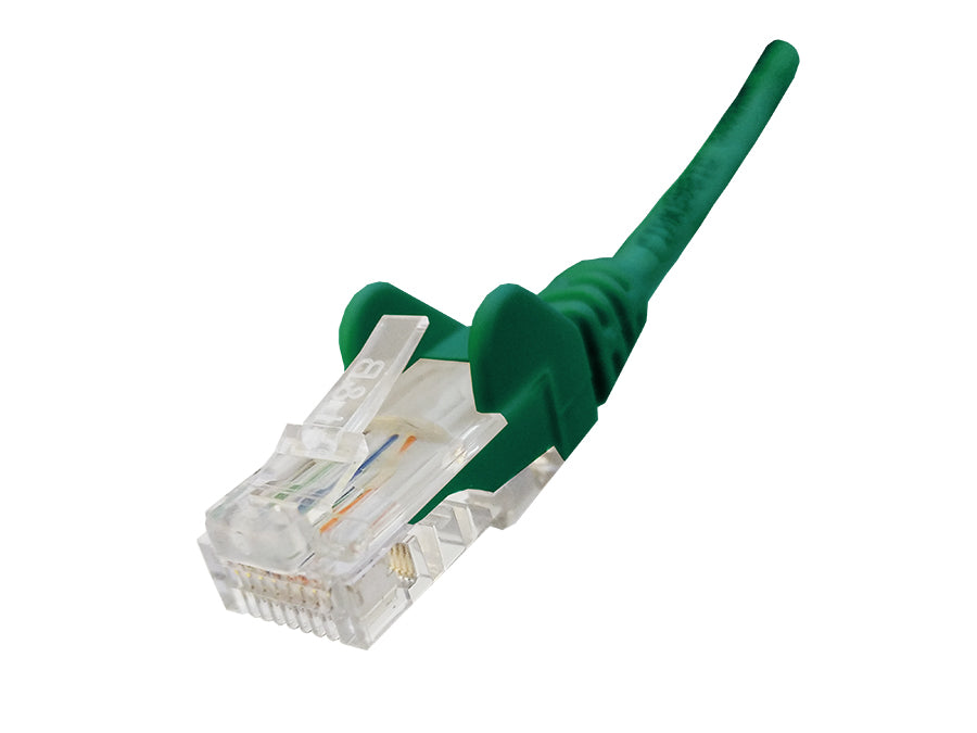 Linkbasic 3 Metre UTP Cat5e Flylead Green