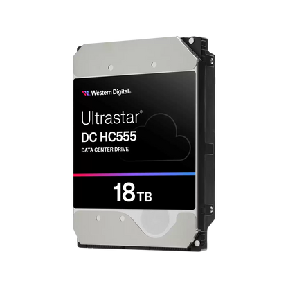 WD Ultrastar HC555 3.5" 18TB SATA Internal HDD