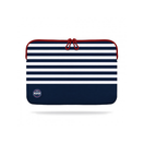 Port LA Mariniere Memory Foam 15.6" Navy Sleeve