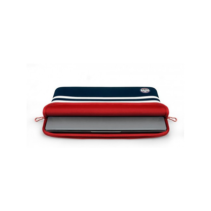 Port LA Mariniere Memory Foam 15.6" Navy Sleeve
