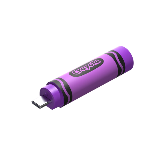 SanDisk Crayola USB-C Flash Drive - Vivid Violet 256GB Up to 300MB/s