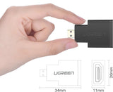 UGREEN Micro HDMI Male to HDMI Female Adapter – Black