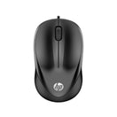 HP 1000 Wired USB Optical Mouse black