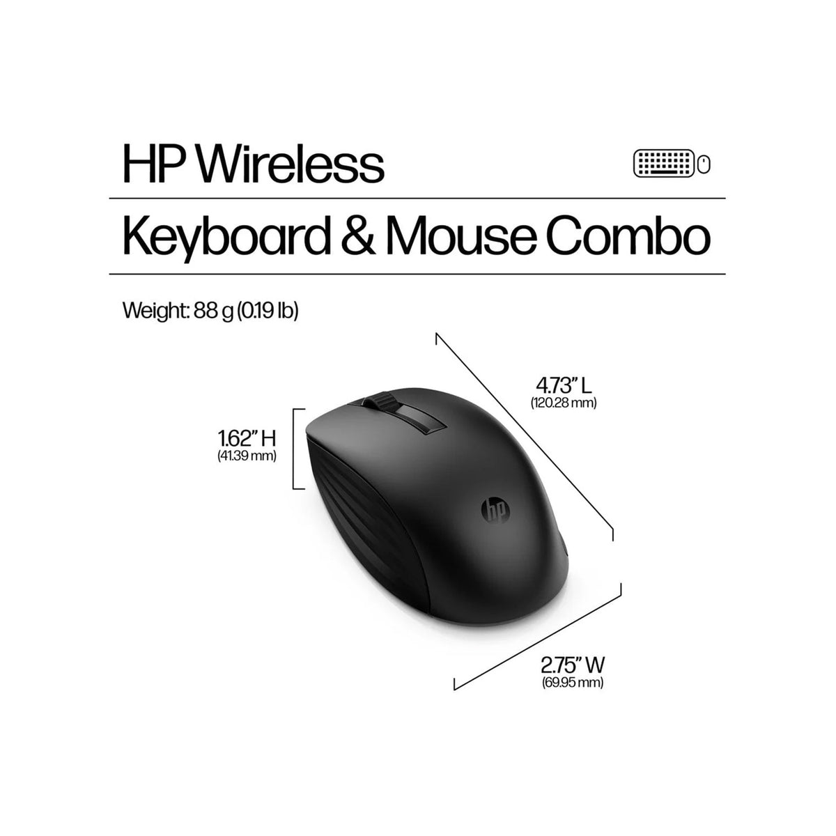 HP 655 Wireless Keyboard & Mouse Combo