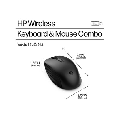 HP 655 Wireless Keyboard & Mouse Combo
