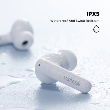 UGREEN EchoBuds Magic Wireless (In-Ear Earphones)–White