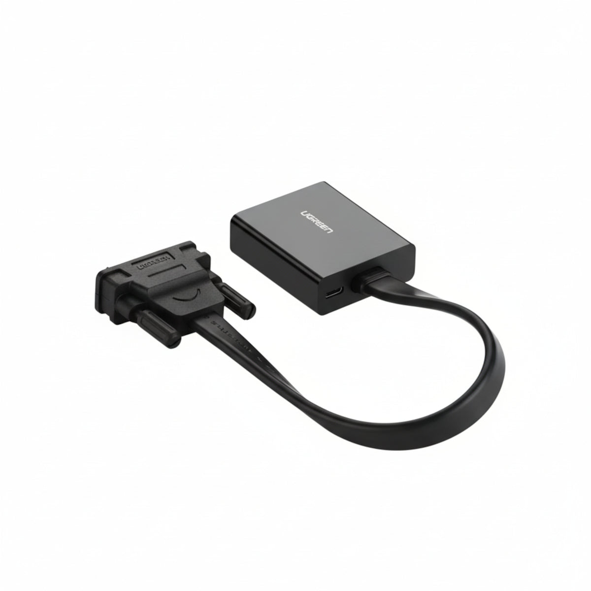 UGREEN DVI-D 24+1 to VGA Active Video Adapter (Male to Female) – Black