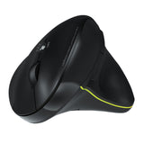 Port Connect Wireless Rechargeable Ergonoc Mouse Bluetooth- Black
