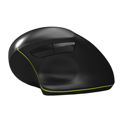Port Connect Wireless Rechargeable Ergonoc Mouse Bluetooth- Black