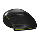 Port Connect Wireless Rechargeable Ergonoc Mouse Bluetooth- Black