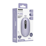 Port Connect PURE MAC Rechargeable Wireless and Bluetooth Mouse - Iris