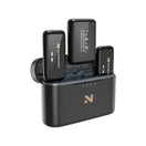 NearStream AWM20T AI Noise-Canceling Premium Lavalier Dual Wireless Microphones