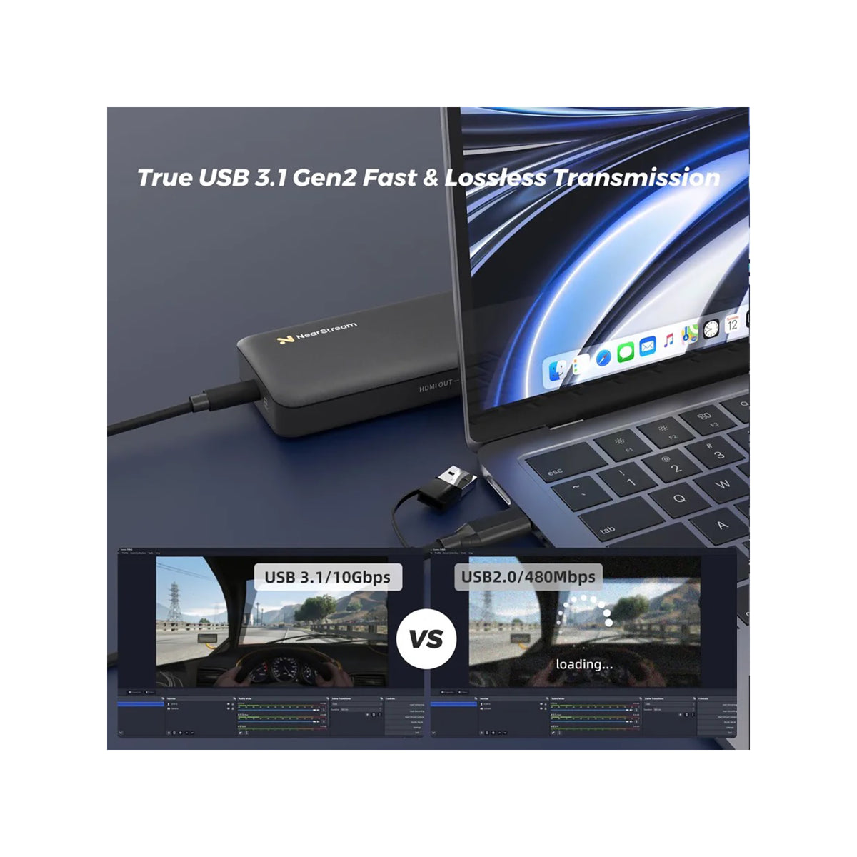 NearStream CCD30 4K Premium Ultra Low Latency Capture Card