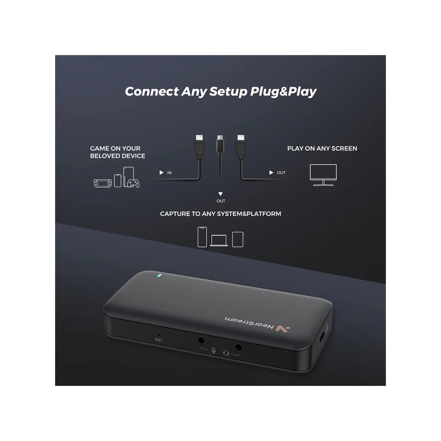 NearStream CCD30 4K Premium Ultra Low Latency Capture Card