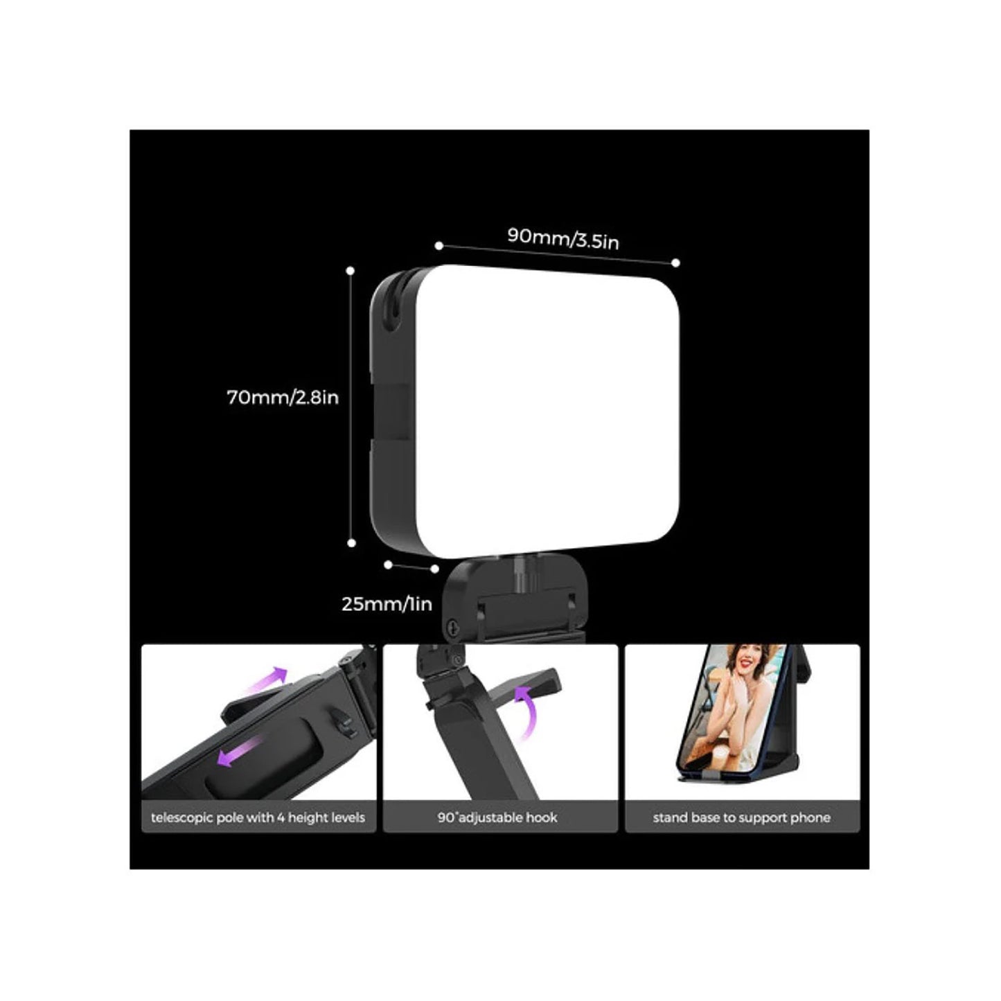 NearStream SL10B Bi-Colour LED Video Light Panel