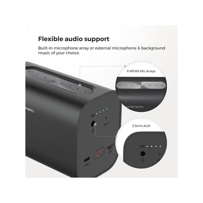 NearStream VM46 4K Innovative AI-Powered Wireless Streaming Camera