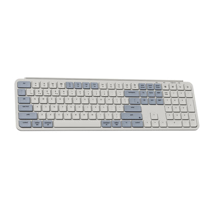 Keychron B6 Pro Ultra-Slim 100% Wireless Keyboard - Retro Blue