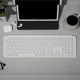 Keychron B6 Pro Ultra-Slim 100% Wireless Keyboard – Ivory White