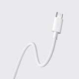 Xiaomi 3A Braided USB Type-C to USB Type-C Cable 1M - White