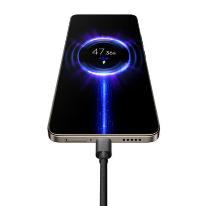 Xiaomi USB4 6A USB Type-C To USB Type-C Braided Cable 1m- (120W, 40Gbps, 8K)