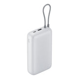 Xiaomi Power Bank 20000mAh (Integrated Cable) - Light Grey