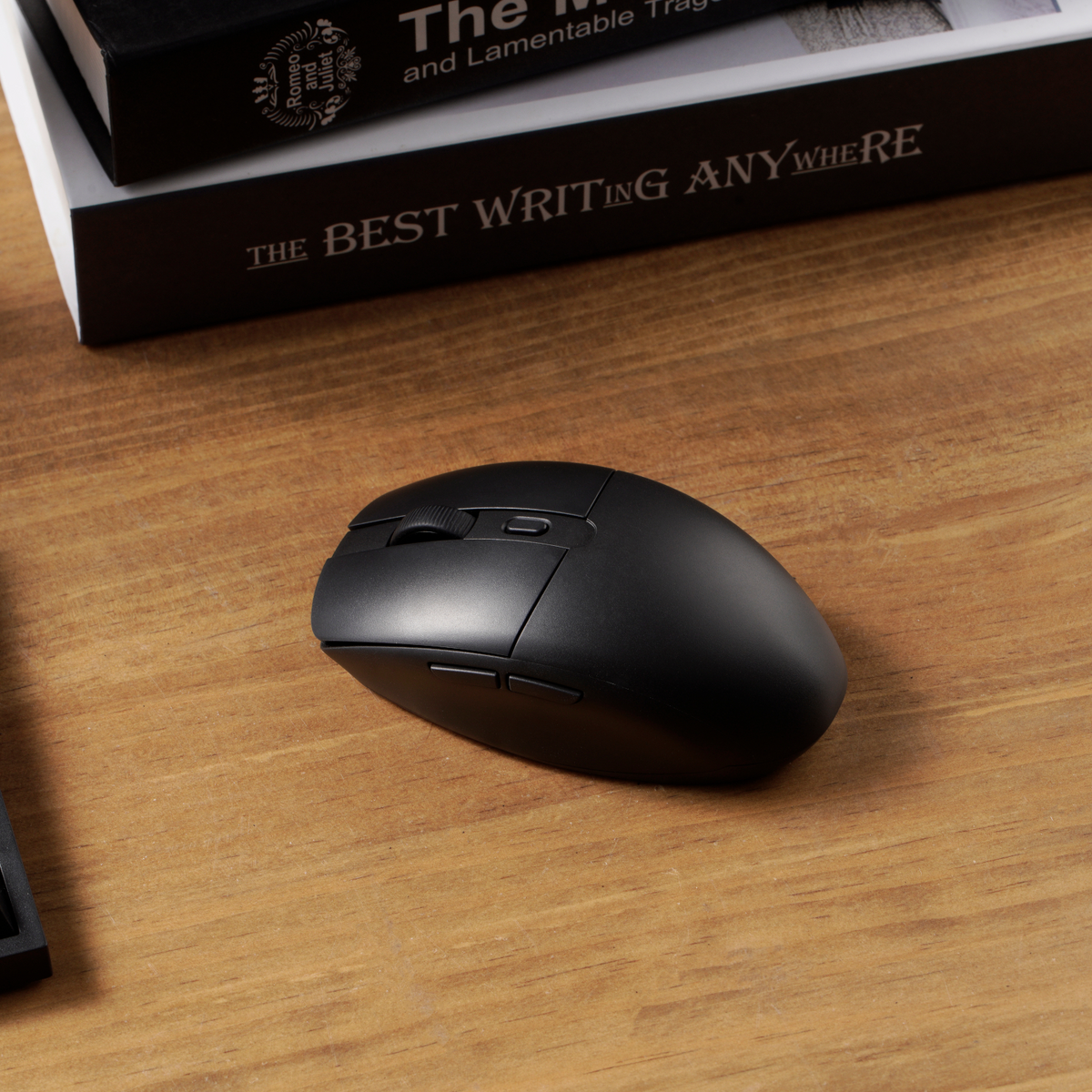 Keychron BM22-A9 1K Huano Micro Switch Wireless Mouse (BT/2.4GHz/Wired) - Black