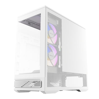 Antec C2M ARGB Compact Micro-ATX Gaming Chassis - White