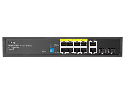 Cudy 8 Port Gigabit PoE 110W 2SFP 2 Gigabit Ethernet Switch