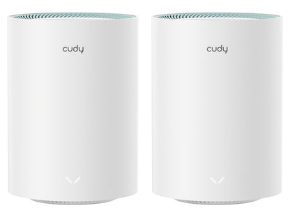 Cudy Dual Band WiFi 5 1200Mbps Gigabit Mesh 2 Pack