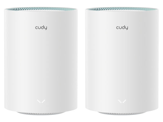 Cudy Dual Band WiFi 5 1200Mbps Gigabit Mesh 2 Pack