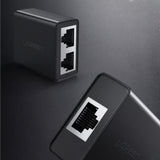 UGREEN RJ45 Splitter Adapter 2 Pack (Black)