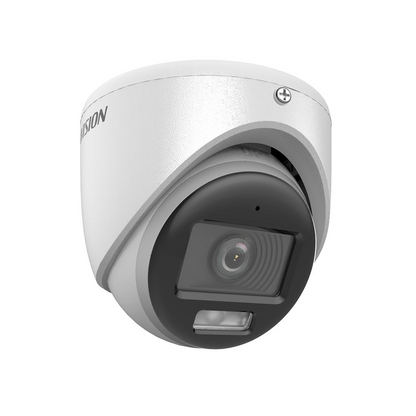 Hikvision 2MP Smart Hybrid Light Colorvu Fixed Turret Analog Camera
