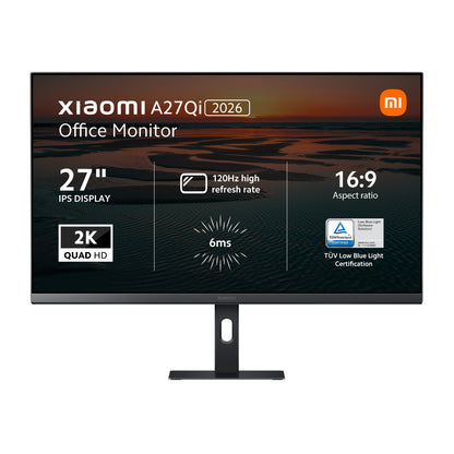 Xiaomi A27Qi 2026 27" inch 120Hz 2K IPS Office Monitor