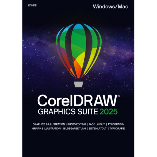CorelDRAW Graphics Suite 2025 (Windows/Mac) - Lifetime