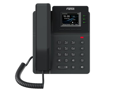 Fanvil 4SIP Fast Ethernet Colour Screen PoE WiFi 6 VoIP Phone
