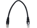Linkbasic 22cm UTP Cat5e Flylead Black