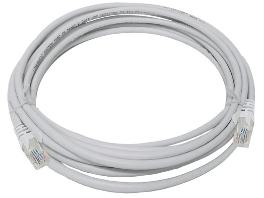 Linkbasic 5 Metre UTP Cat5e Flylead Grey