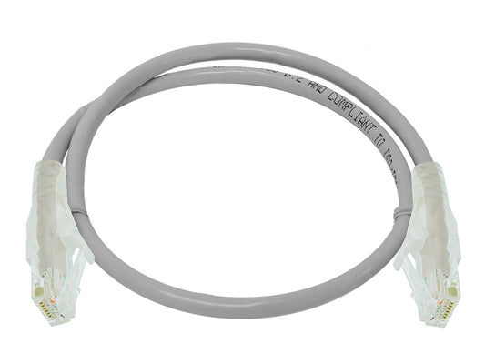 Linkbasic 50cm UTP Cat6 Flylead Grey