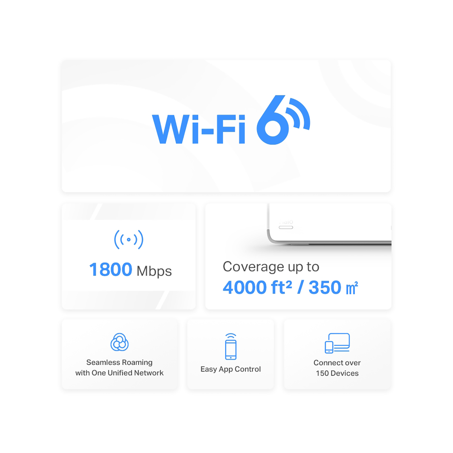 Mercusys AX1800 Dual-Band Wi-Fi Router