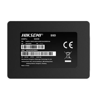 Hiksemi D300 PRO Tantalum Capacitor 3840GB SATA III Enterprise SSD