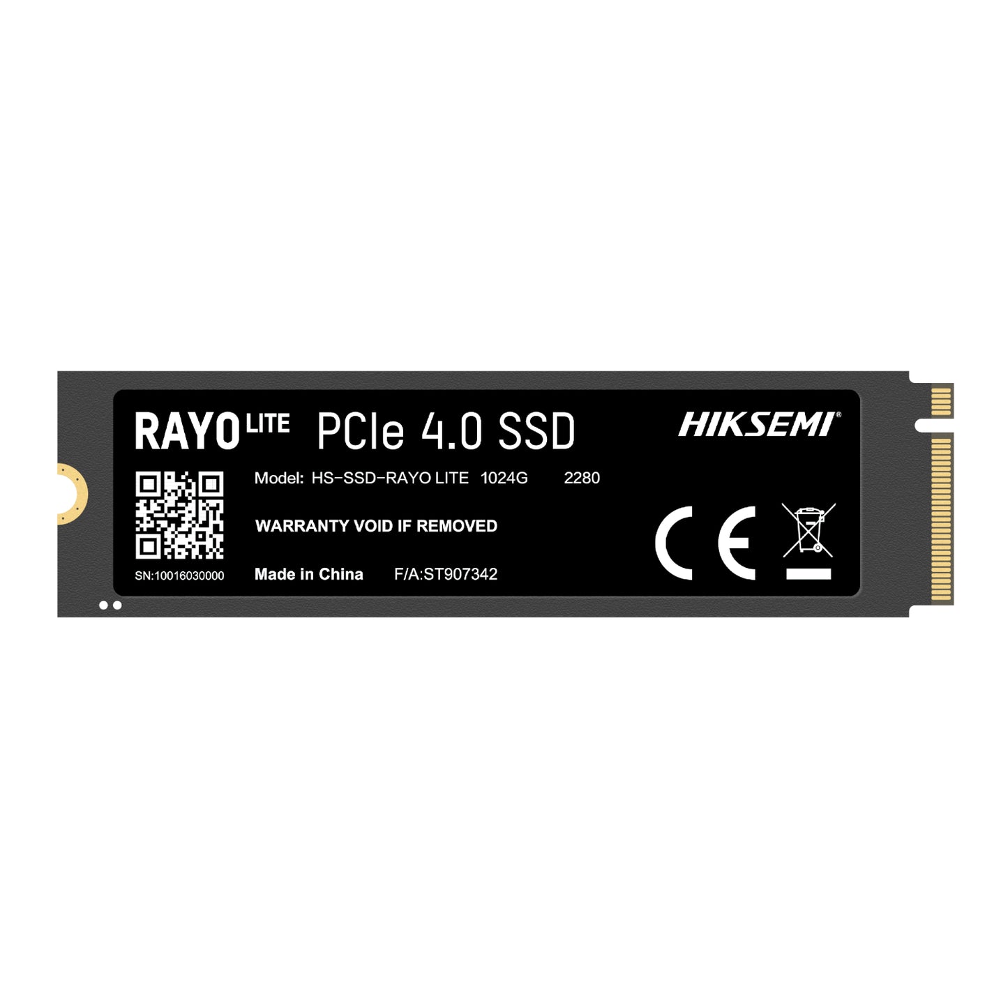 Hiksemi Rayo Lite 1TB Gen4 M.2 NVMe 3D NAND SSD