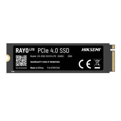 Hiksemi Rayo Lite 2TB Gen4 M.2 NVMe 3D NAND SSD
