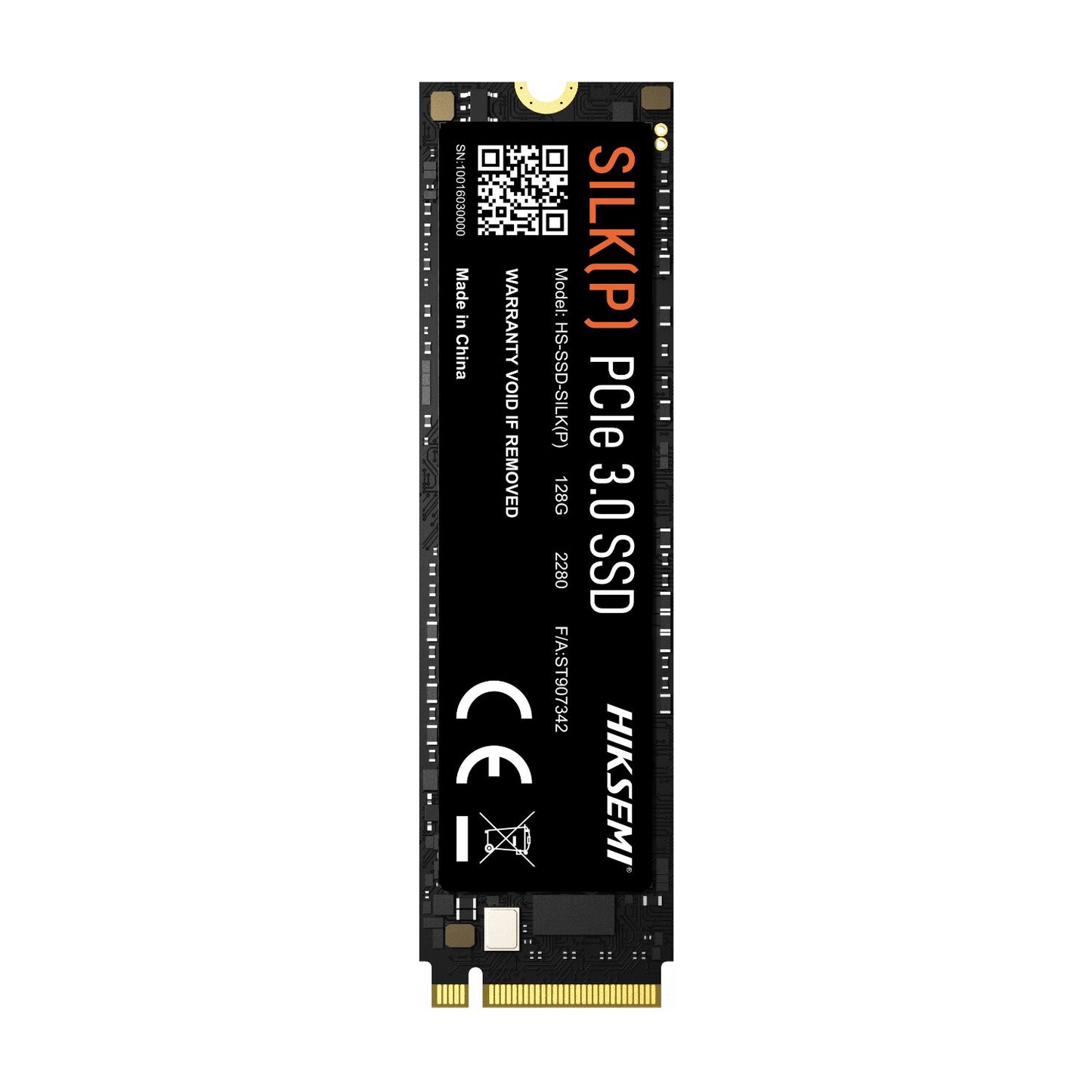 Hiksemi Silk(P) 128GB Gen3 M.2 NVMe 3D NAND SSD