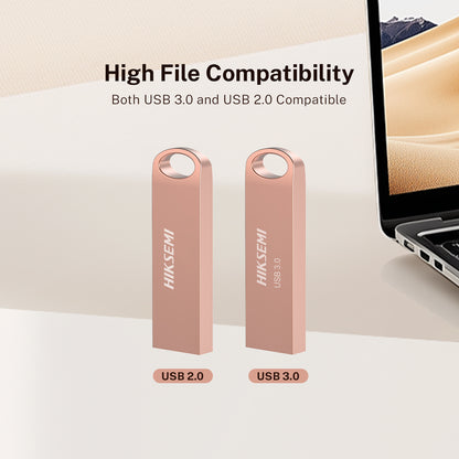 Hiksemi Essential 128GB USB3.0 Flash Drive - Rose Gold